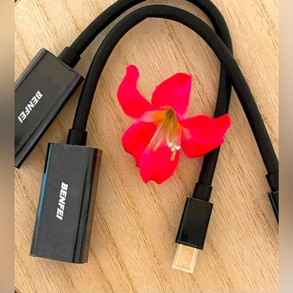 New! Benfei Mini DisplayPort to HDMI Adapter 2 Pack, (Thunderbolt) - Picture 3 of 13